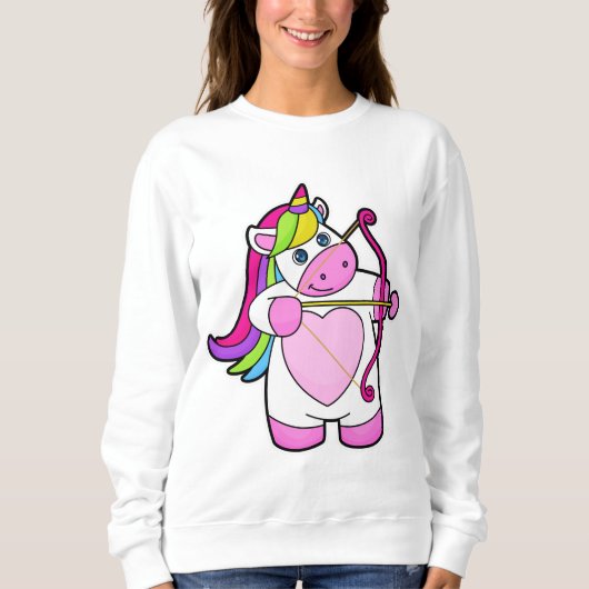 Unicorn als Archer met Bow en Pijl Trui (Voorkant)