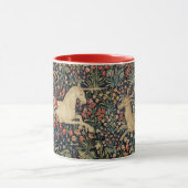 UNICORN AND DEER, FLOWERS, BOSBOUWDIEREN MOK (Midden)