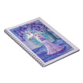 Unicorn and Fairy notebook journal by Renee Lavoie (Côté Droit)