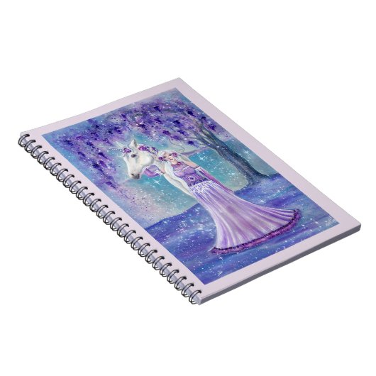 Unicorn and Fairy notebook journal by Renee Lavoie (Côté Droit)
