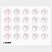 Unicorn Anniversaire Fête Favoriser Stickers (Feuille)
