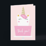 Unicorn Anniversaire Fête Merci Cartes<br><div class="desc">Unicorn Anniversaire Fête Merci Cartes</div>