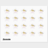 Unicorn Anniversaire Star Favoriser Stickers (Feuille)
