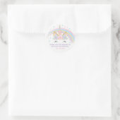 Unicorn Anniversaire Star Favoriser Stickers (Sac)