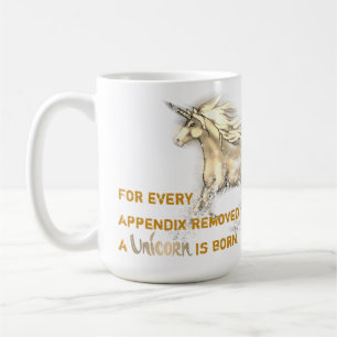 Unicorn Appendix-verwijderbeker Koffiemok
