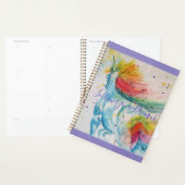 Unicorn aquarelle peinture Rainbow Girls sac (Devant avec enveloppe)