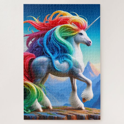 Unicorn Art Legpuzzel (Verticaal)