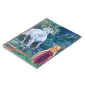 Unicorn Art Notitieboek (Linkerzijde)