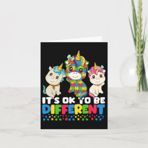 Unicorn Autism Awareness Kaart