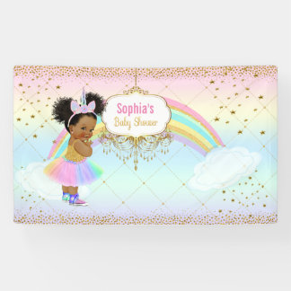Unicorn Baby shower banner