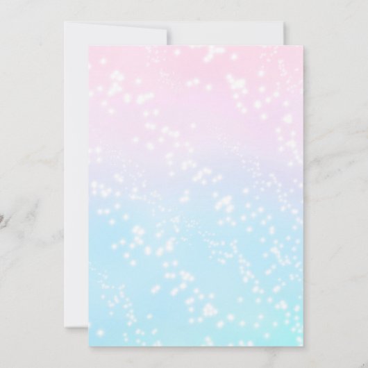 Unicorn Baby Shower Invitations Pastel Unicorn (Dos)