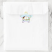 Unicorn baby shower préférence étiquettes autocoll (Sac)