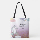 Unicorn Bachelorette Tas (Achterkant)