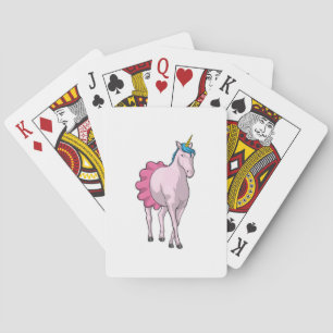 Unicorn Ballerina Ballet Pokerkaarten