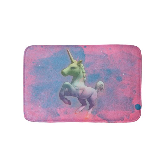 Unicorn Bath Mat (Cupcake Pink) (Voorkant)