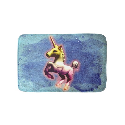 Unicorn Bath Mat (Galaxy Shimmer) (Voorkant)