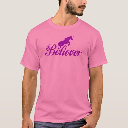 Unicorn Believer T-shirt (Voorkant)