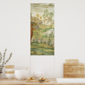 Unicorn - Bernardino Luini Fine Art Poster (Keuken)