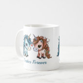 Unicorn Besties Forever Koffiemok (Voorkant links)