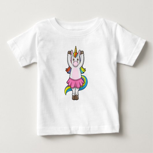 Unicorn bij Ballet Dance met Skirt (Voorkant)