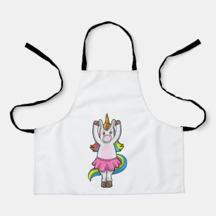 Unicorn bij Ballet Dance met Skirt Schort