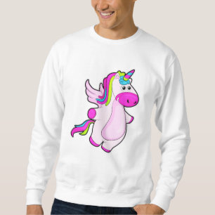 Unicorn bij vliegen trui