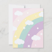 Unicorn birthday invitation (Dos)