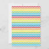 Unicorn Birthday invitation Magical Rainbow (Dos)