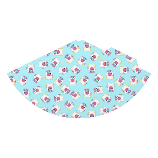 Unicorn Birthday Party Blauwgroen Feesthoedjes (Voorkant)