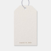 Unicorn Birthday Party Dank je Cadeaulabel (Achterkant)