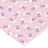 Unicorn Birthday Party roze Tafelkleed (Gekanteld)