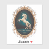 Unicorn Blood  Label Sticker (Vel)