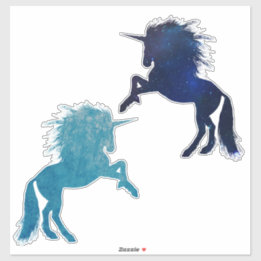 Unicorn Blues Sticker