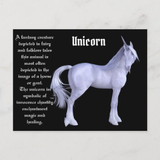 Unicorn Briefkaart