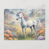 Unicorn Briefkaart (Voorkant)