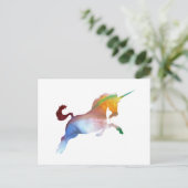 Unicorn Briefkaart (Staand voorkant)