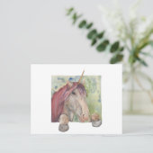 Unicorn Briefkaart (Staand voorkant)