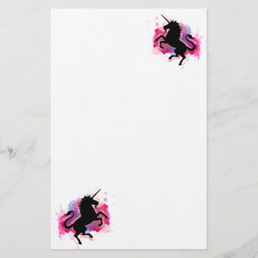 Unicorn Briefpapier (Voorkant)