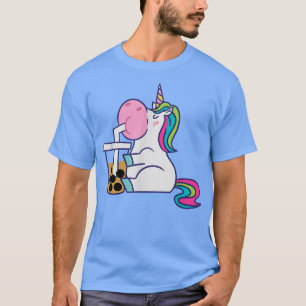Unicorn Bubble Tea Boba T-shirt