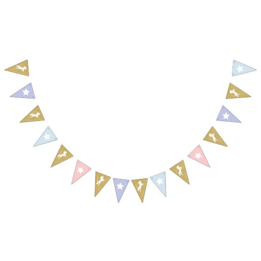 Unicorn Bunting Banner (Alle)