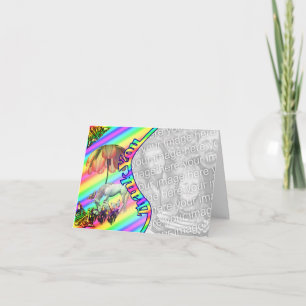 Unicorn Butterflies Bedankt voor je foto