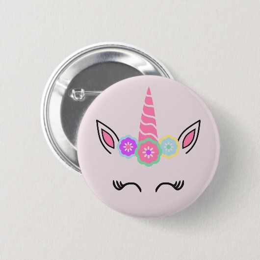 Unicorn Button (Voorkant /achterkant)