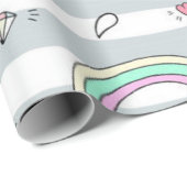 Unicorn Cadeaupapier (Rol Hoek)