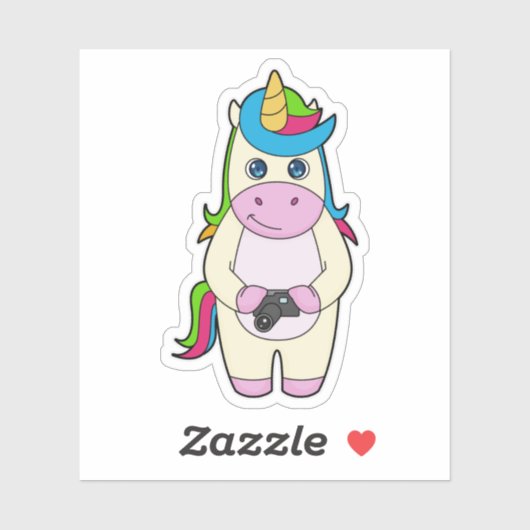 Unicorn Camera Sticker (Vel)