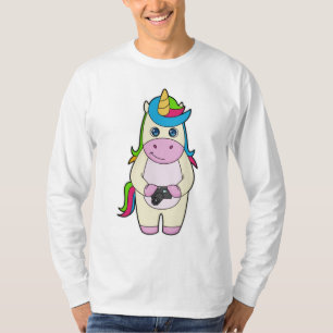 Unicorn Camera T-shirt