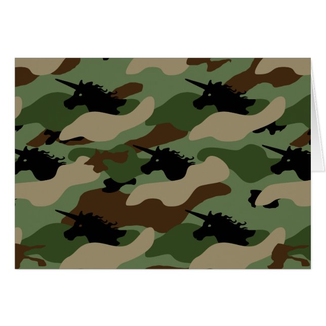 Unicorn Camouflage (Voorkant Horizontaal)