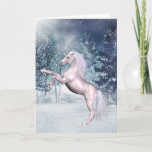 Unicorn Card Fantasy Kaart