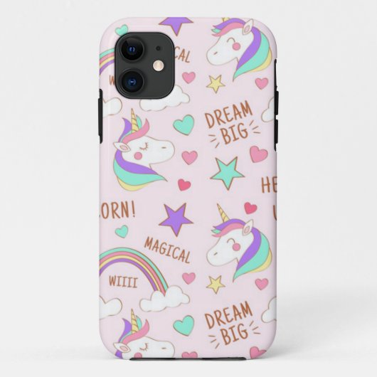 Unicorn Case-Mate iPhone Case (Achterkant)