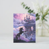Unicorn Castle Briefkaart (Staand voorkant)