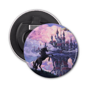 Unicorn Castle Button Flesopener